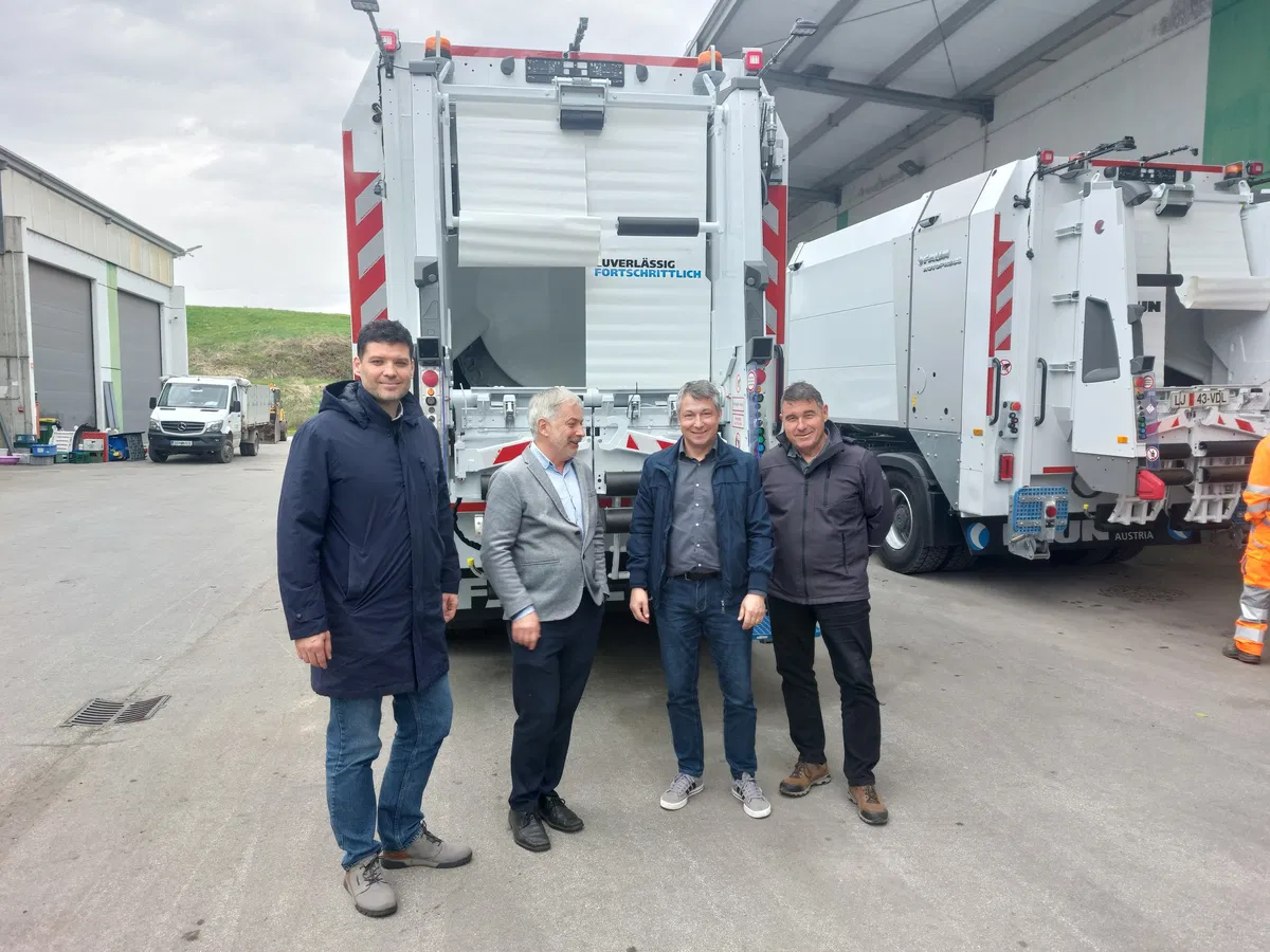 Podjetje Kocerod z novimi, sodobnimi vozili za pobiranje bioloških odpadkov