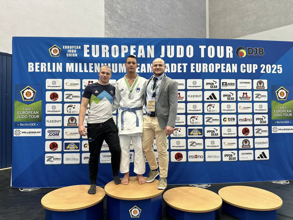 FOTO: Aleks Krivec ponovno na stopničkah evropskega pokala