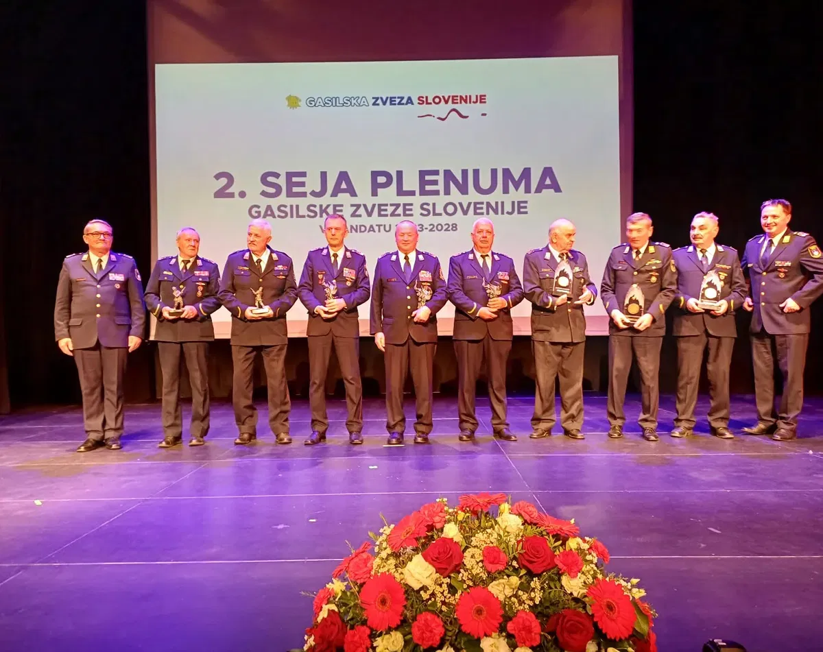 Podeljena najvišja priznanja gasilcem – med njimi tudi Oto Vačovnik iz PGD Vuzenica