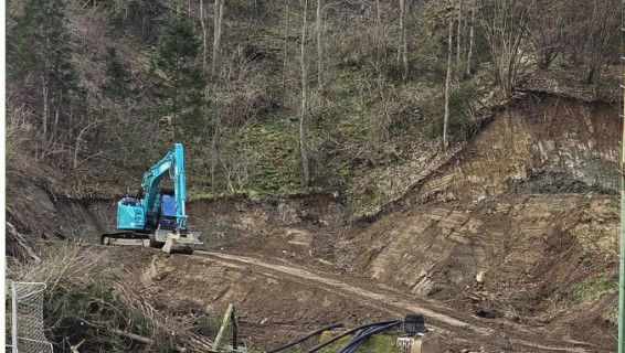 Na Koroškem povečana nevarnost zemeljskih plazov zaradi obilnih padavin
