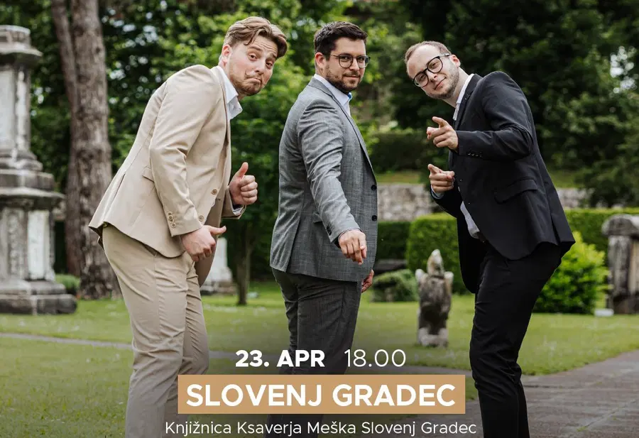 Jutri vas v Knjižnici Ksaverja Meška Slovenj Gradec vabijo na glasbeno-poetični večer skupine Šansonet