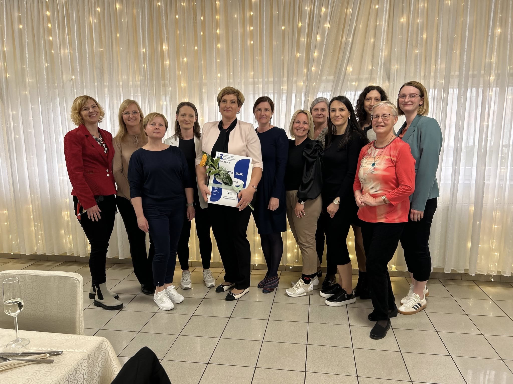 Silvija Skrivarnik je letošnja dobitnica srebrnega znaka Društva medicinskih sester in zdravstvenih tehnikov Koroške