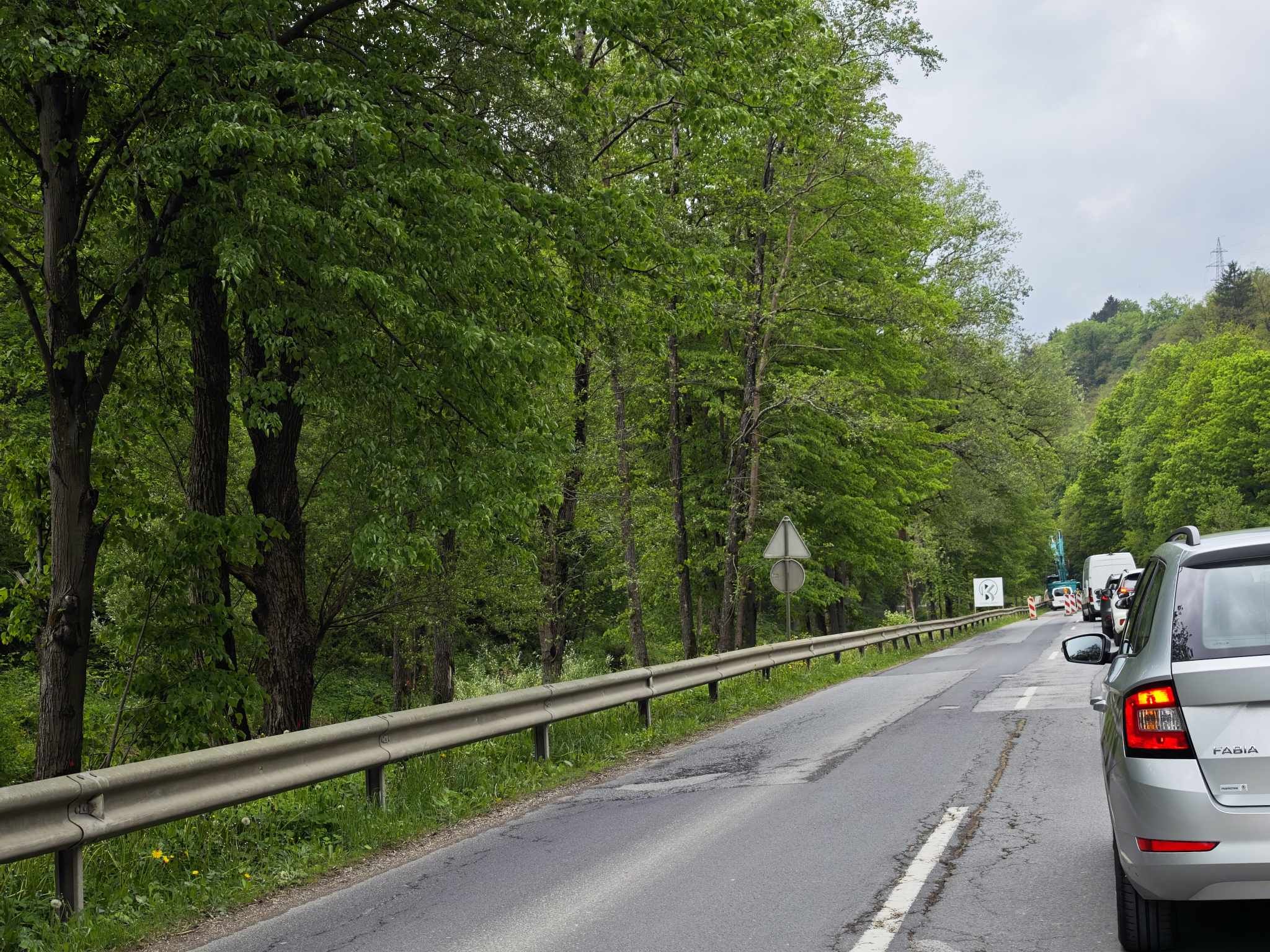 Zaradi del na območju Dravogada prihaja do zastojev v vse smeri