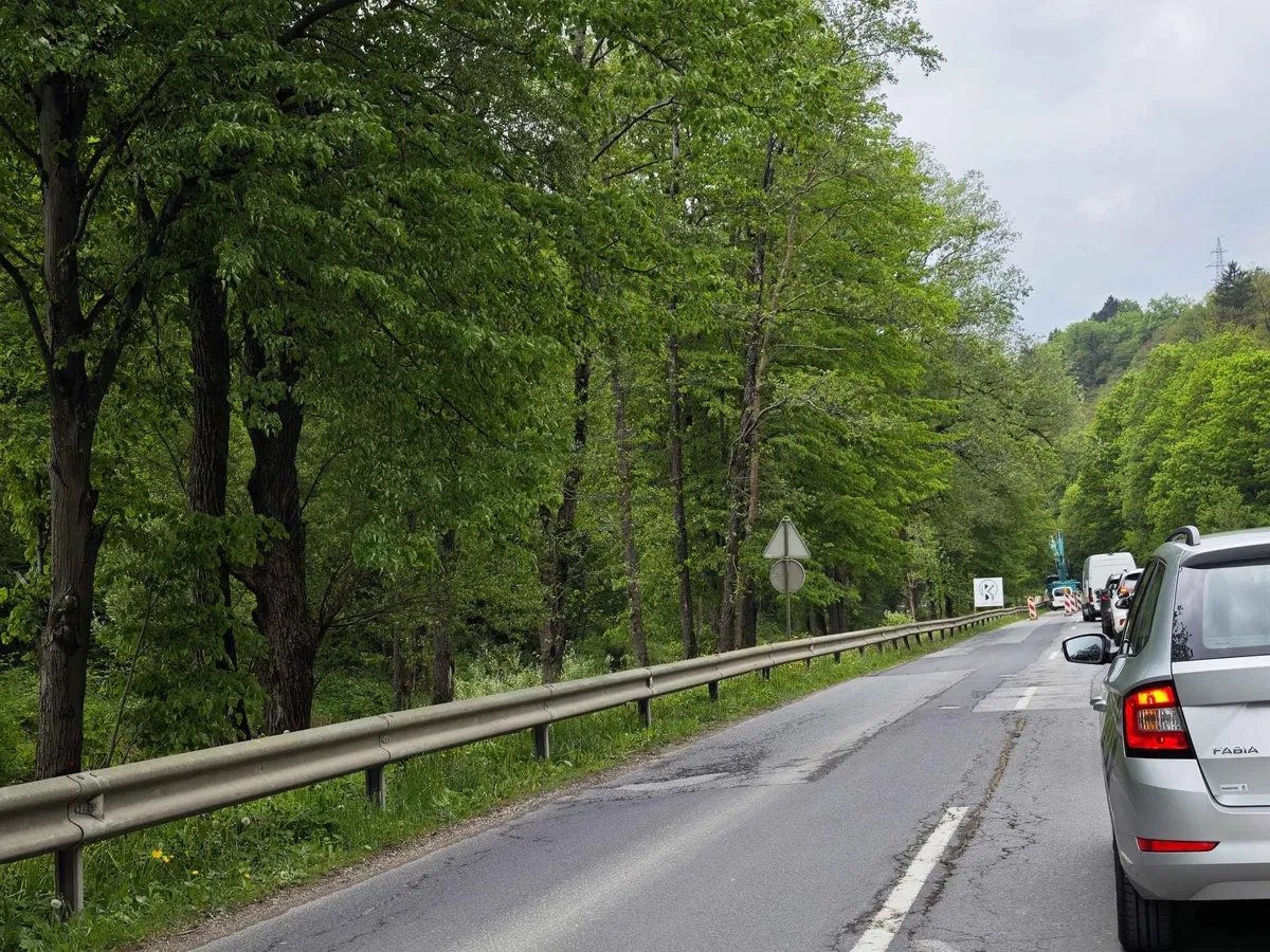 Na Dobrijah do konca junija delna in občasno popolna zapora