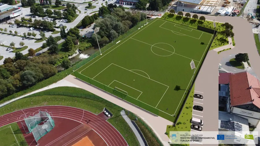 Mestni občini Slovenj Gradec dodeljena sredstva za ureditev športnega parka Slovenj Gradec