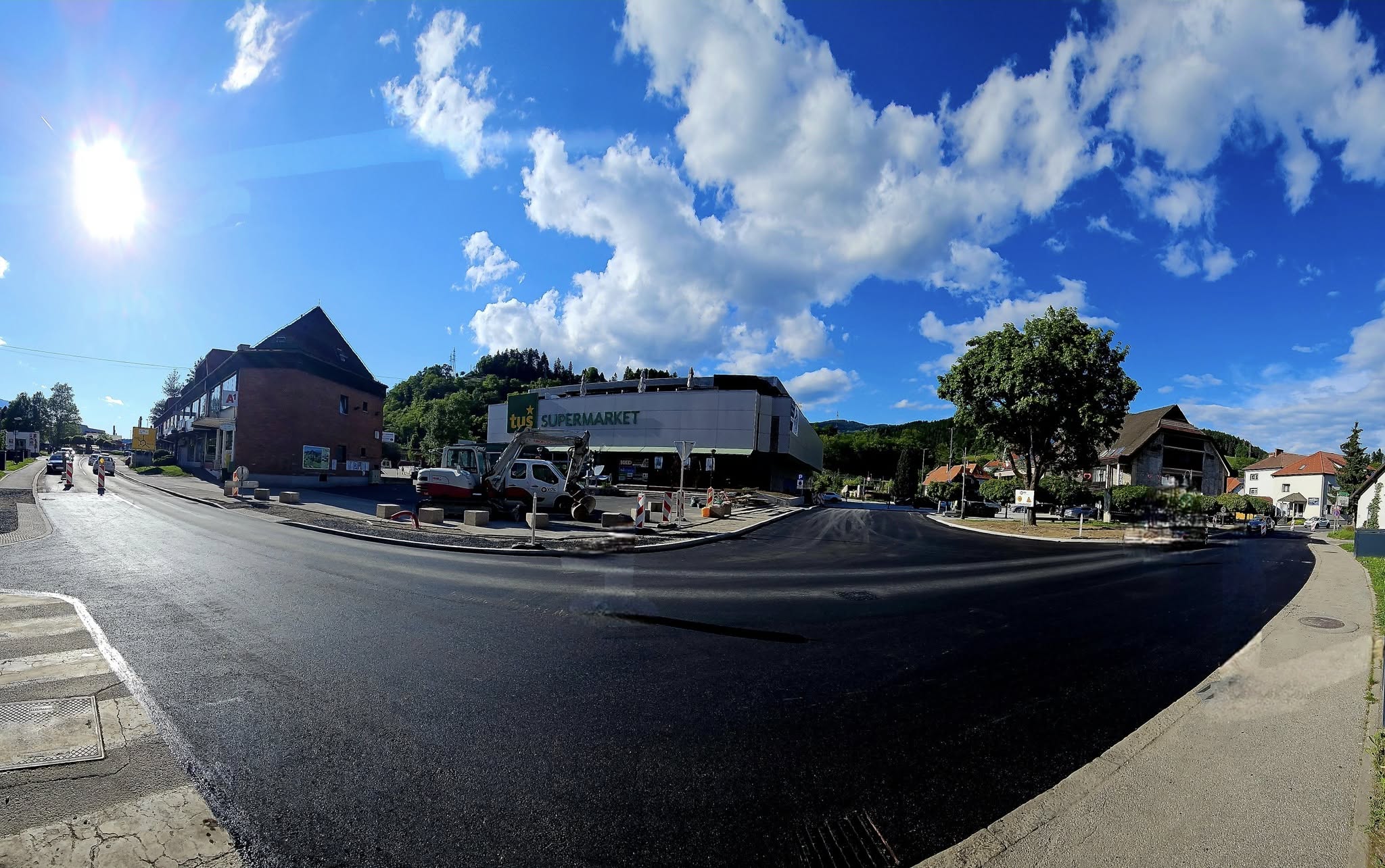 Promet skozi Ravne po zaključenih gradbenih delih znova poteka brez zastojev