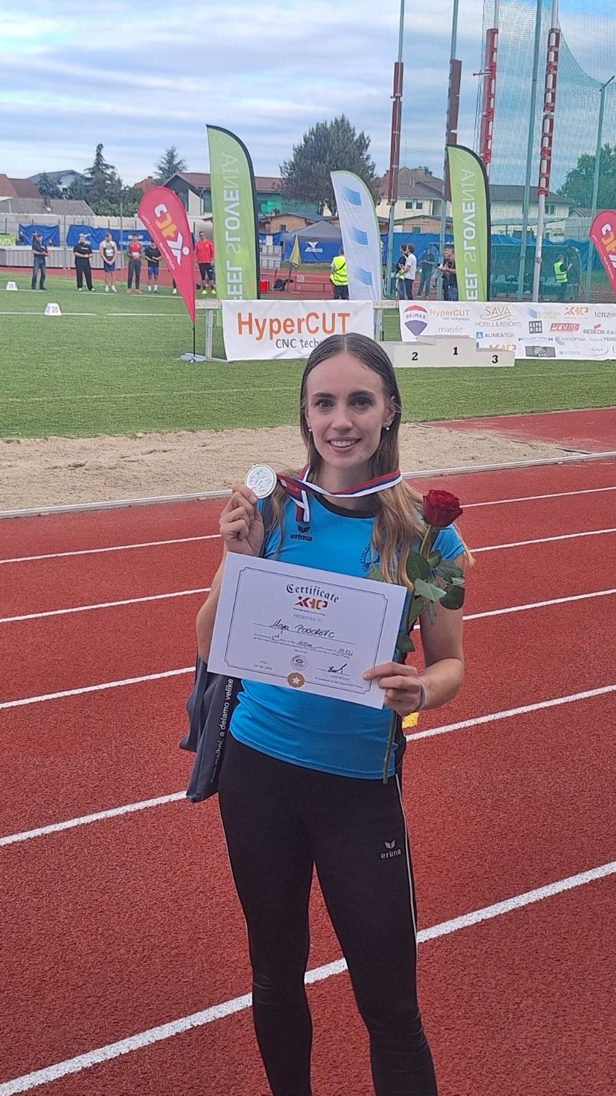 Maja Pogorevc na Ptuju osvojila srebrno medaljo