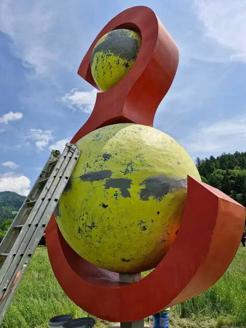 Skuptura "S" bo deležna obnove