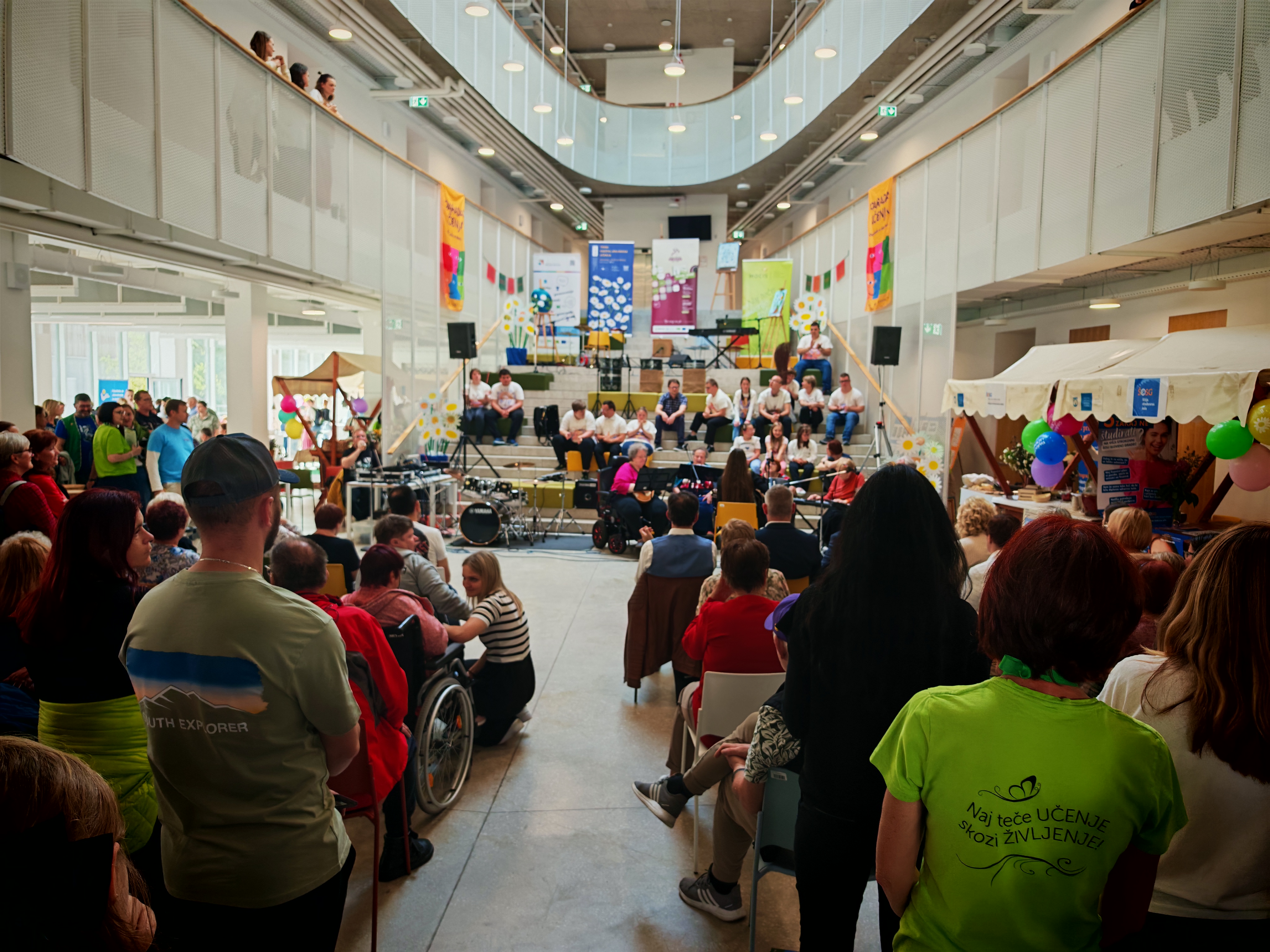 FOTO: Parada učenja napolnila nove prostore Šolskega centra Slovenj Gradec