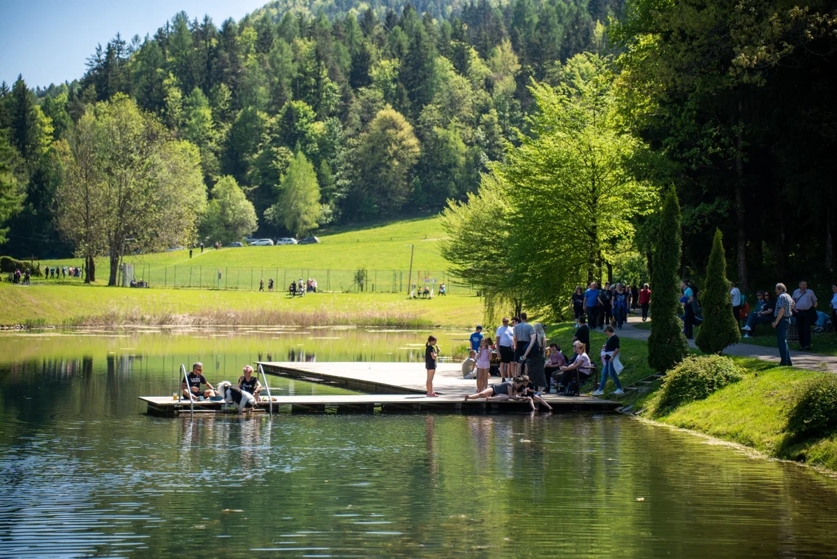 Ivarčko očiščeno in pripravljeno za obiskovalce