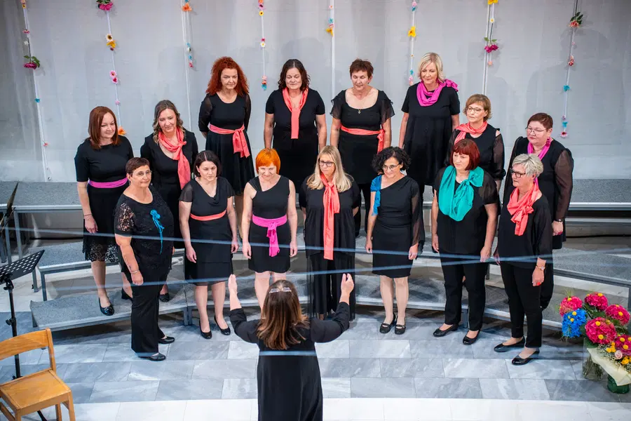 FOTO: ŽVS Nova v Slovenj Gradcu s koncertom proslavila 20 let