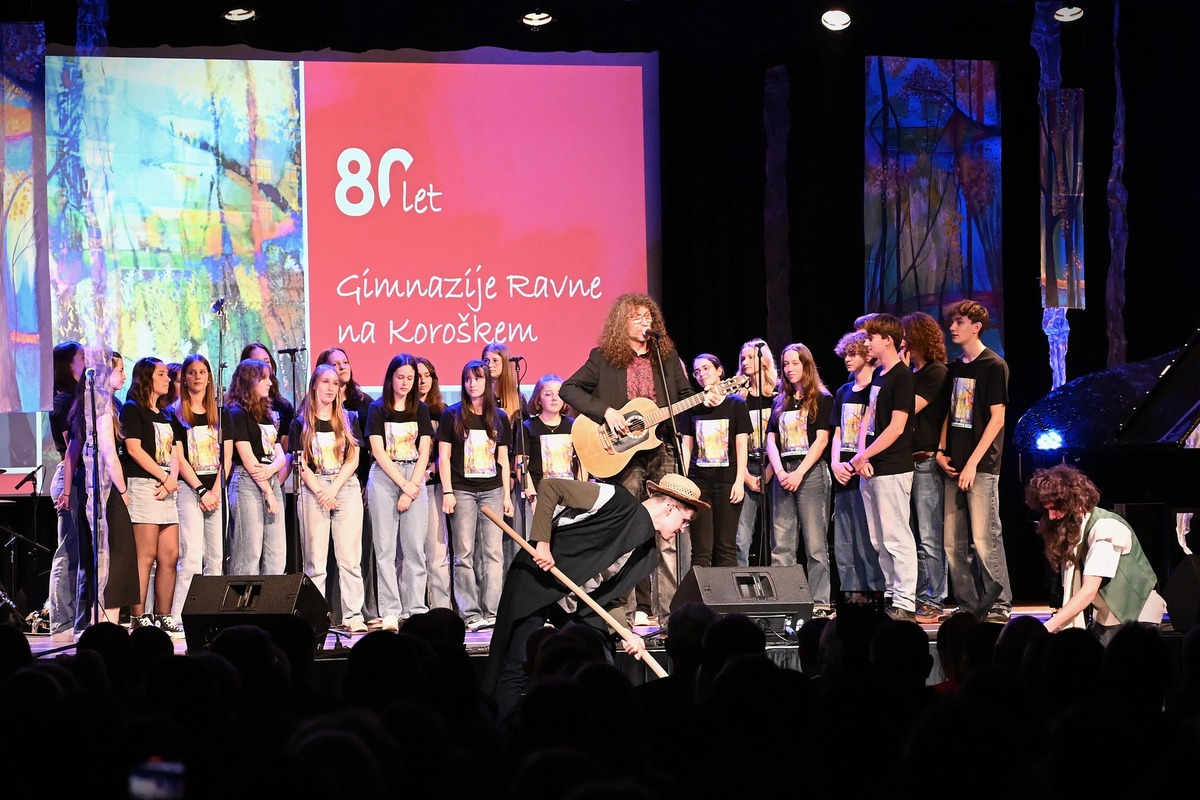 80 let Gimnazije Ravne: Praznik znanja, tradicije in povezovanja Koroške (FOTO)