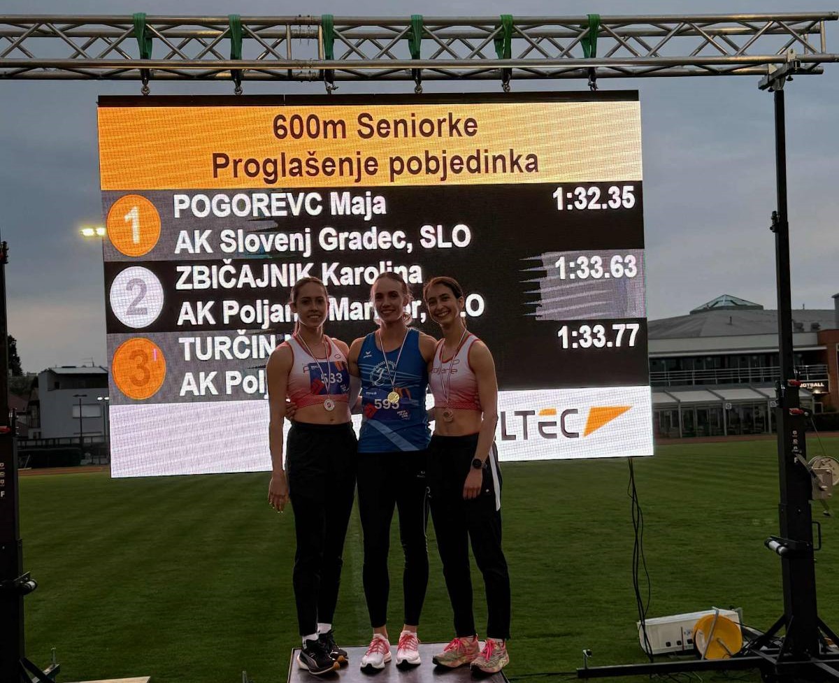 Maja Pogorevc zmagovalka mednarodnega mitinga v Varaždinu