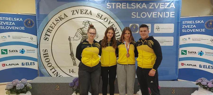 Zlato za Jeromel Mašo in vrhunski nastopi SD Dolič na državnem prvenstvu v streljanju z zračnim orožjem (FOTO)