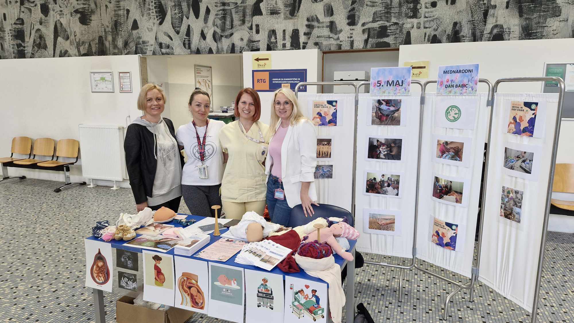 V SB Slovenj Gradec so ob mednarodnem dnevu babic pripravili dan odprtih vrat