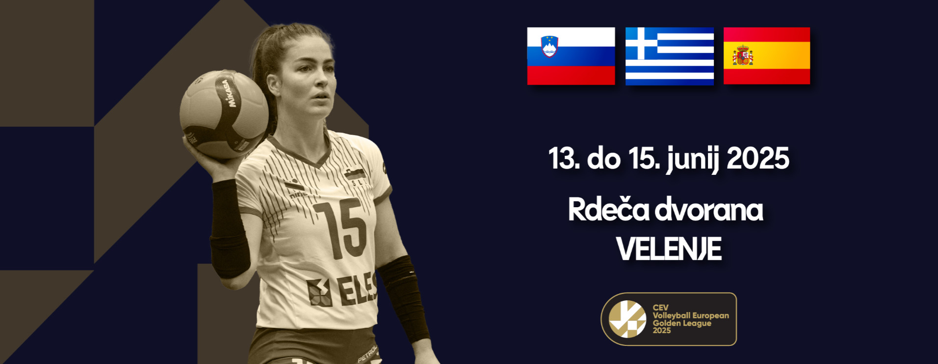 Zlata evropska liga za ženske v Velenju: Vstopnice že na voljo