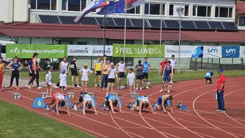 FOTO: Atletinje in atleti AK Slovenj Gradec v Slovenski Bistrici pokazali odlično pripravljenost