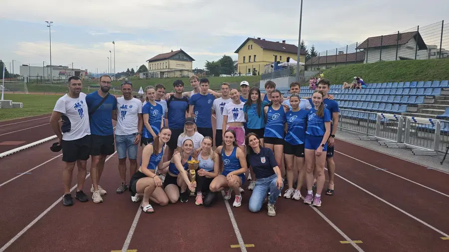 FOTO: Ženska ekipa AK Slovenj Gradec nov državni ekipni prvak