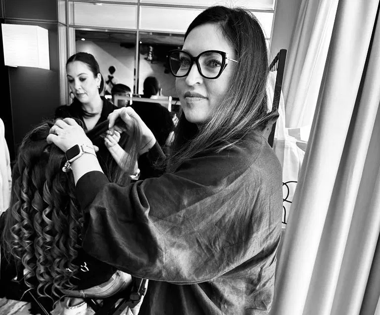 Korošica Petra Blatnik Maček pušča močan pečat tudi kot stilistka na filmskem festivalu Cannes 2025