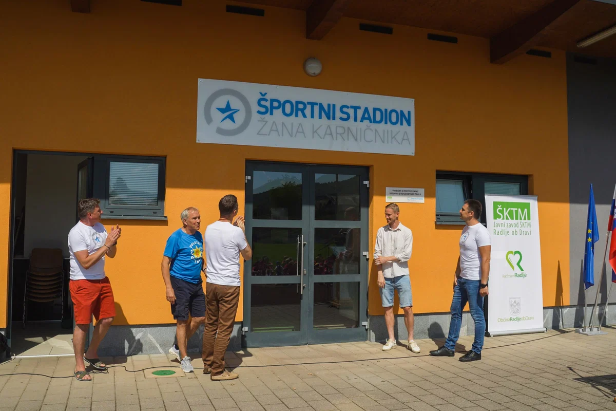 Žan Karničnik: ''To naj bo stadion, kjer bodo rasle nove generacije športnikov.'' (FOTO)