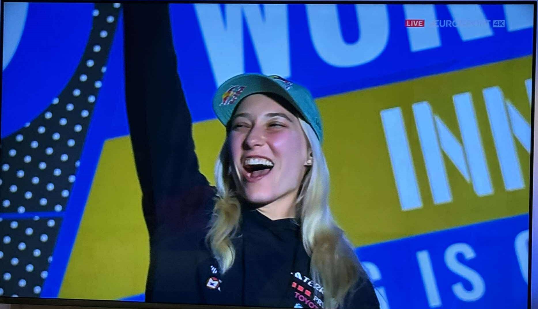 Janja Garnbret osvojila svojo 47. zmago v Insbrucku, od tega 18. na balvanih