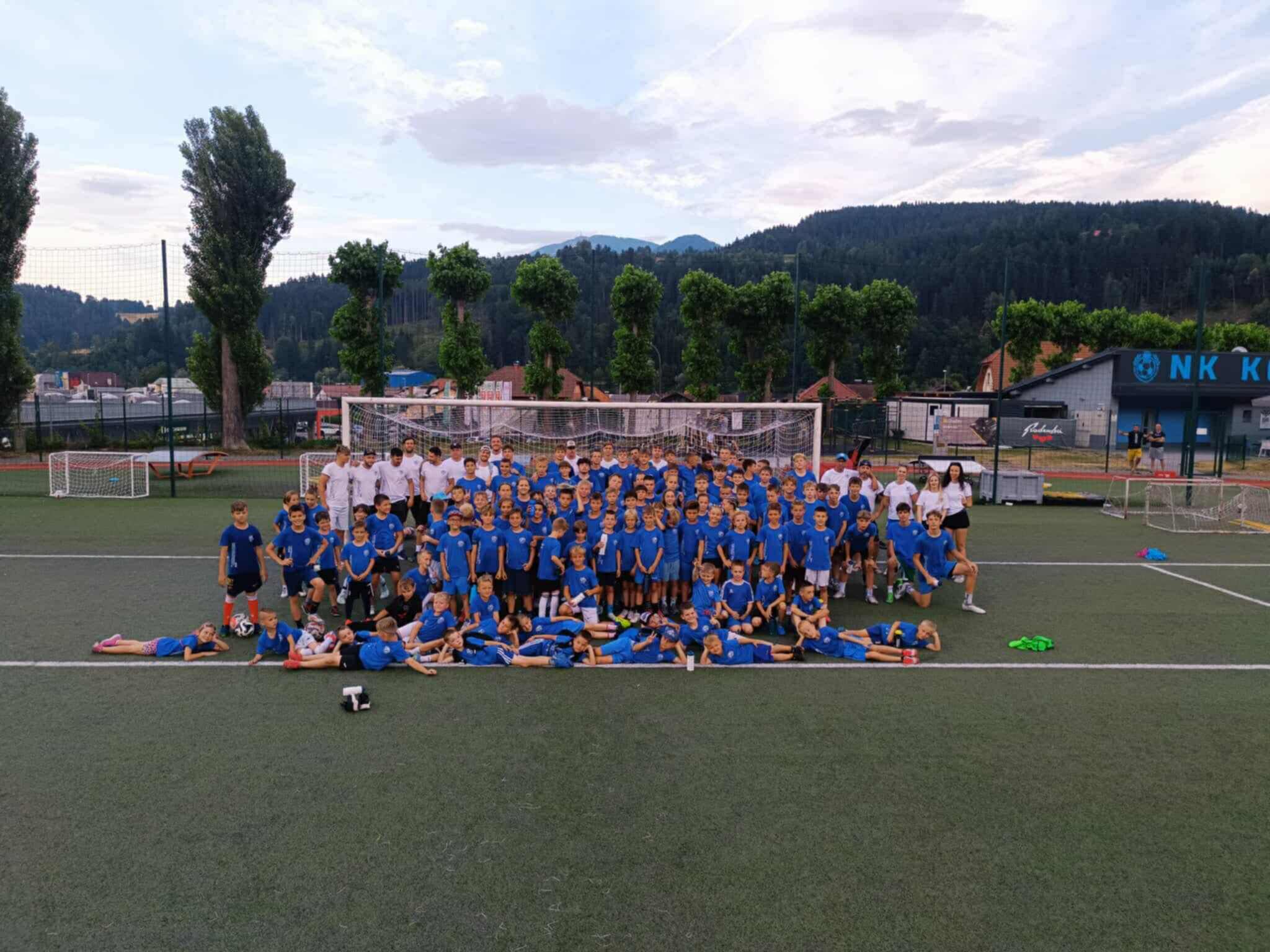 Jubilejni 10. Korotanov nogometni kamp na Prevaljah znova postregel z nepozabnimi doživetji (FOTO)