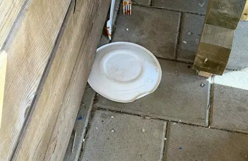 FOTO: Šolsko igrišče v Trbonjah ponovno tarča vandalizma