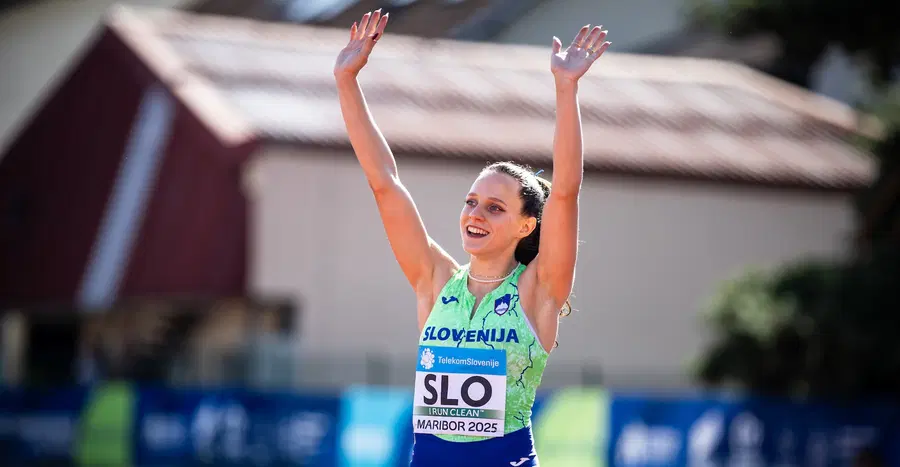 Slovenija tretja po prvem dnevu na ekipnem EP v Mariboru, Lucija Potnik z osebnih rekordom