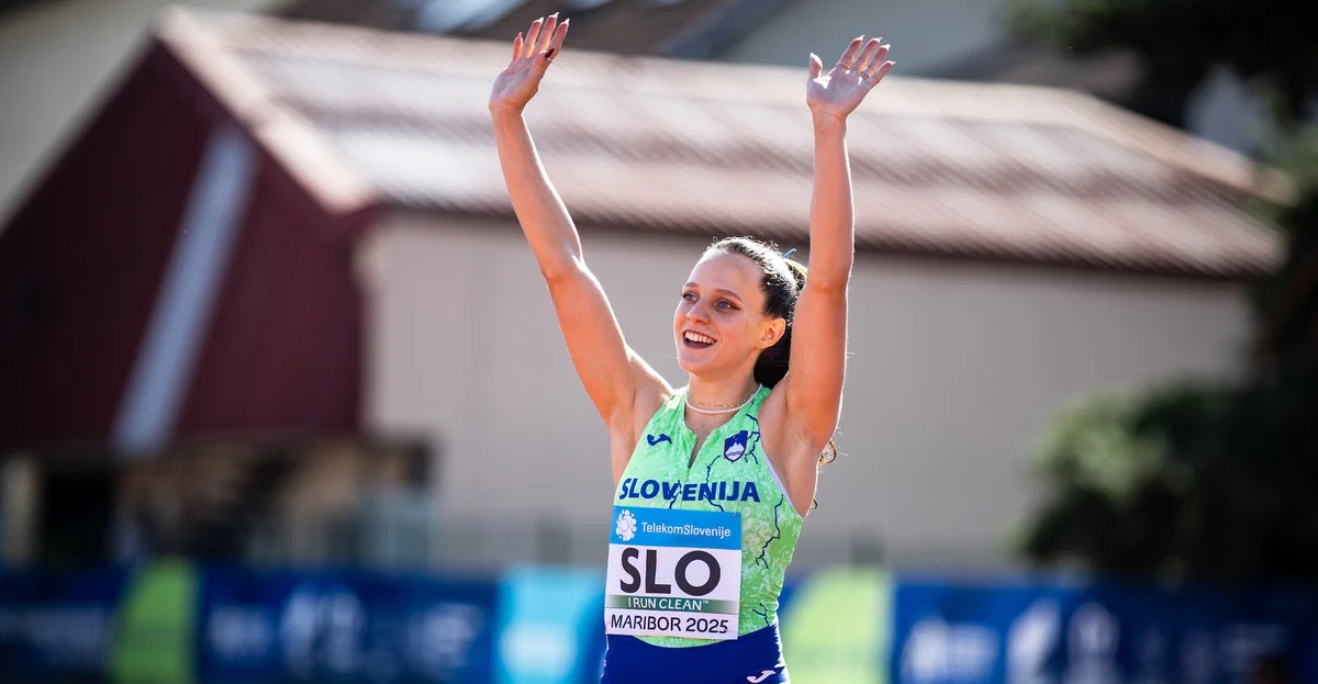 Slovenija tretja po prvem dnevu na ekipnem EP v Mariboru, Lucija Potnik z osebnih rekordom