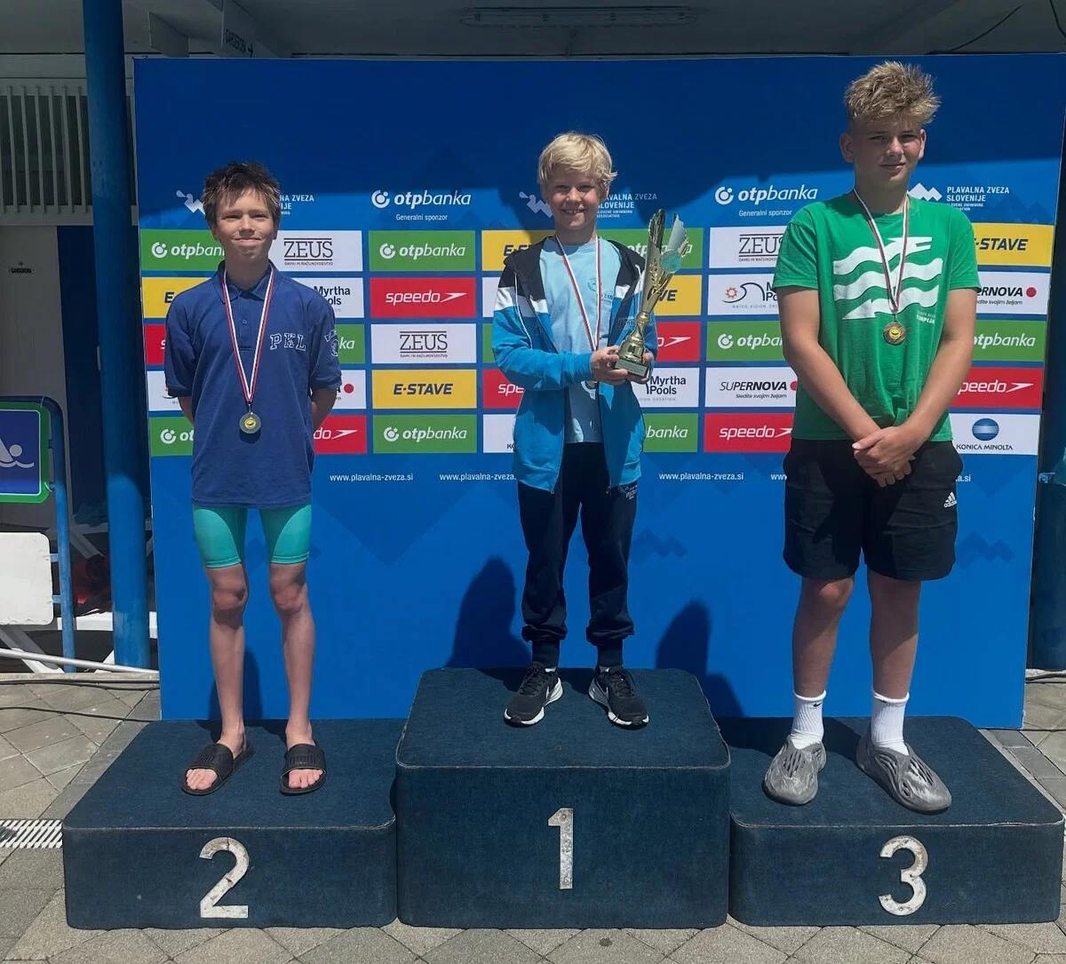 Plavalke in plavalci Fužinarja znova blesteli na zmagovalnih stopničkah (FOTO)