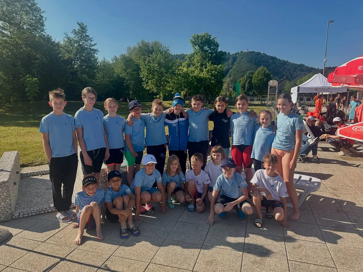 Plavalci Fužinarja blesteli na razvojnem pokalu v Krškem