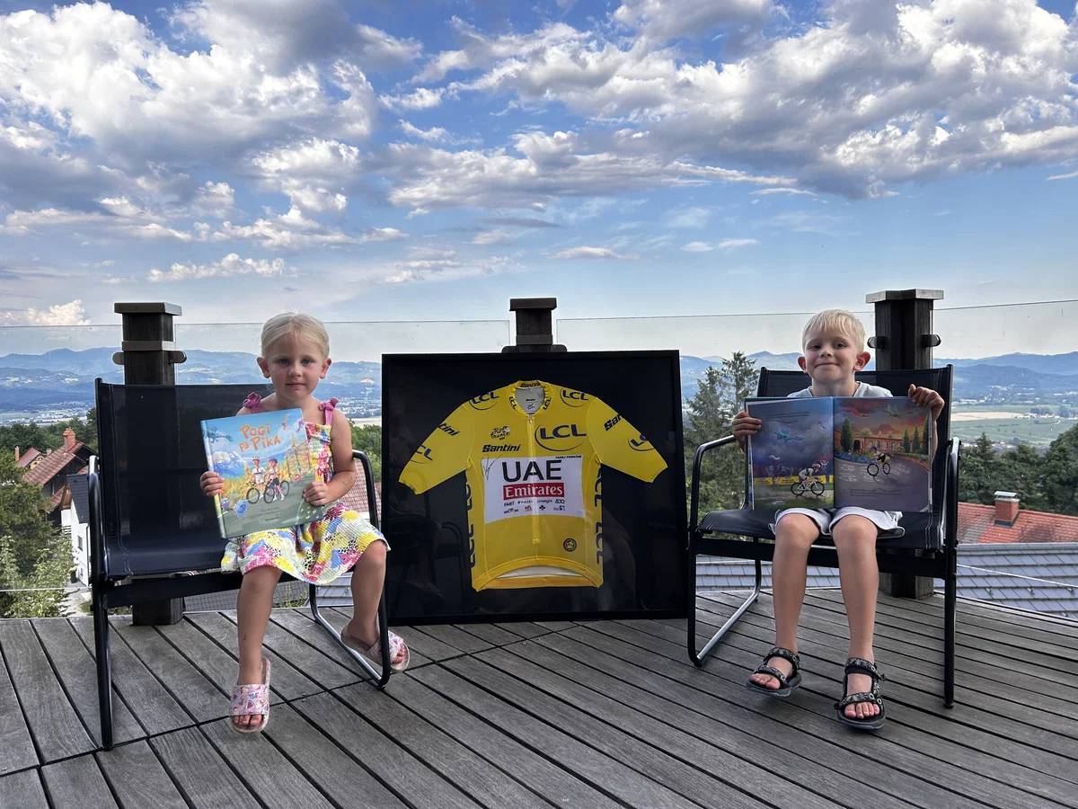 Pogi pa Pika – Slikanica o Tadeju Pogačarju in Urški Žigart v navdihujočem pravljičnem svetu – za otroke, starše in vse, ki verjamejo v sanje