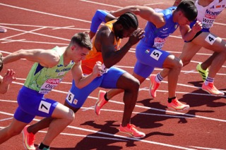 Sprinter Filip Oiclj odlično zastopal slovenske barve na Norveškem