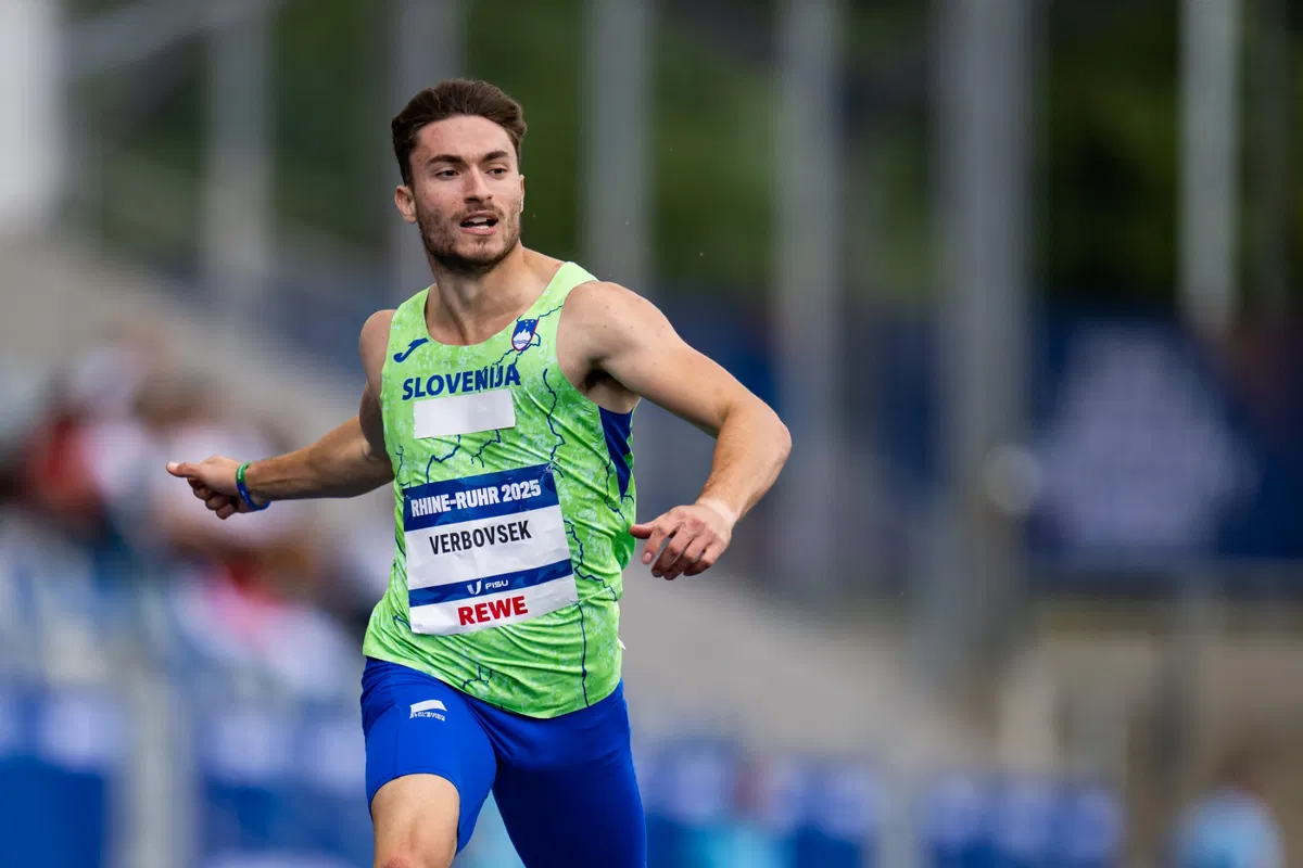 Anže Verbovšek iz AK Slovenj Gradca odlično zastopal Slovenijo na 32. poletni univerzijadi v Nemčiji