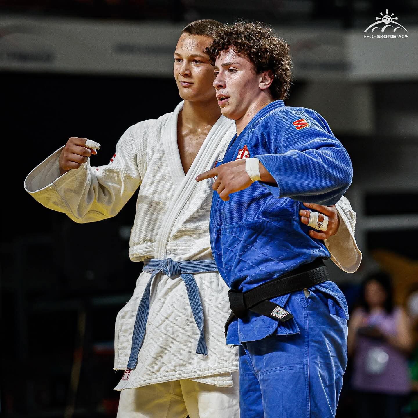 Aleks Krivec osvojil peto mesto na Olimpijskem festivalu evropske mladine v Skopju