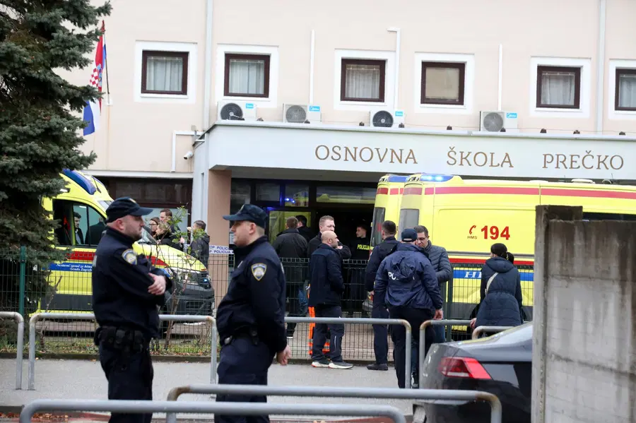 Napadalca na zagrebški osnovni šoli obtožili umora in številnih drugih kaznivih dejanj