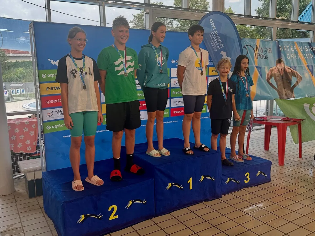 Odlični dosežki ravenskih plavalcev na 3. dnevu moštvenega in posamičnega prvenstva