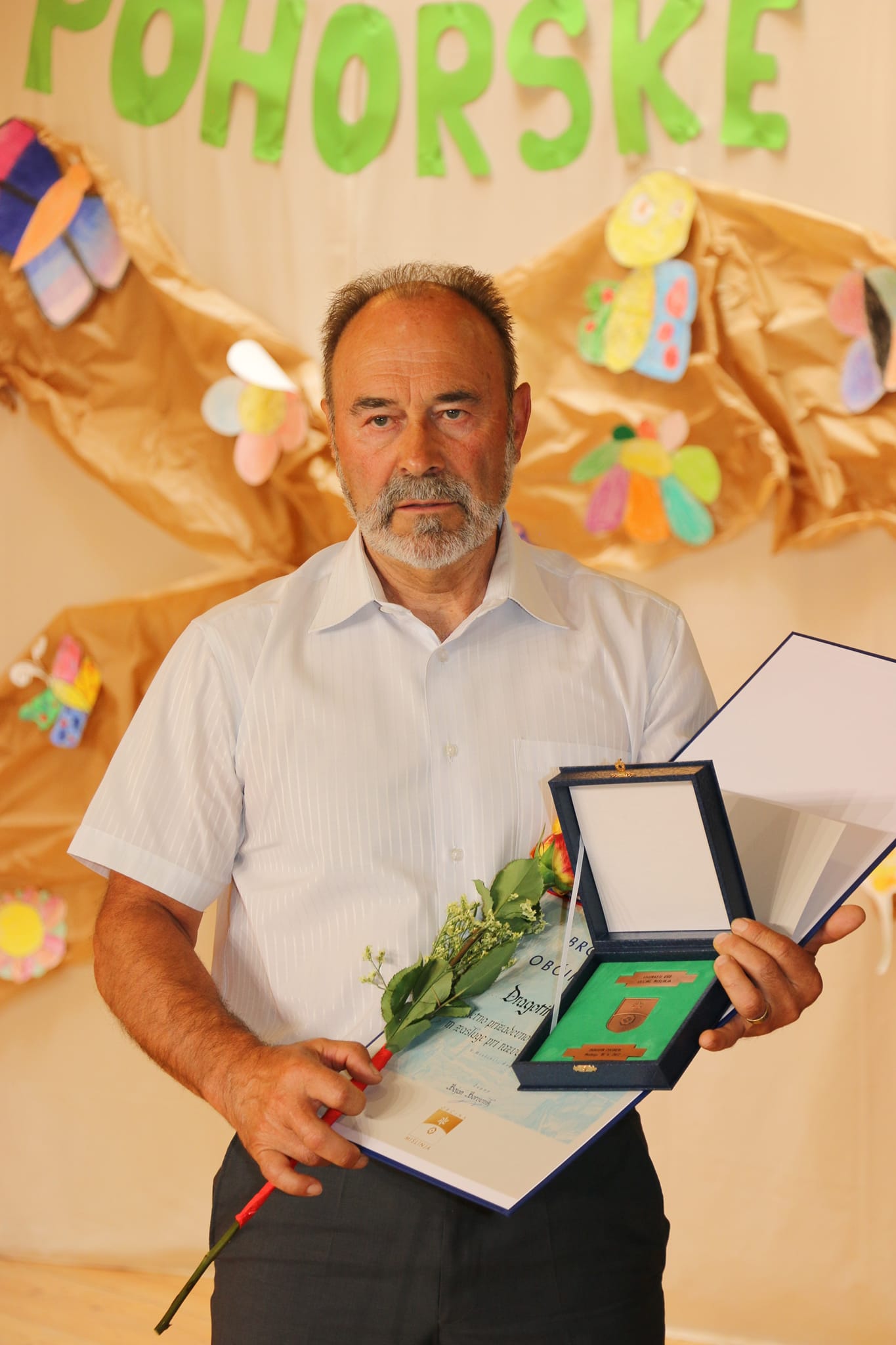 (FOTO) Drago Pogorevc: Strpnost, pristni odnosi in hvaležnost so vodilo življenja