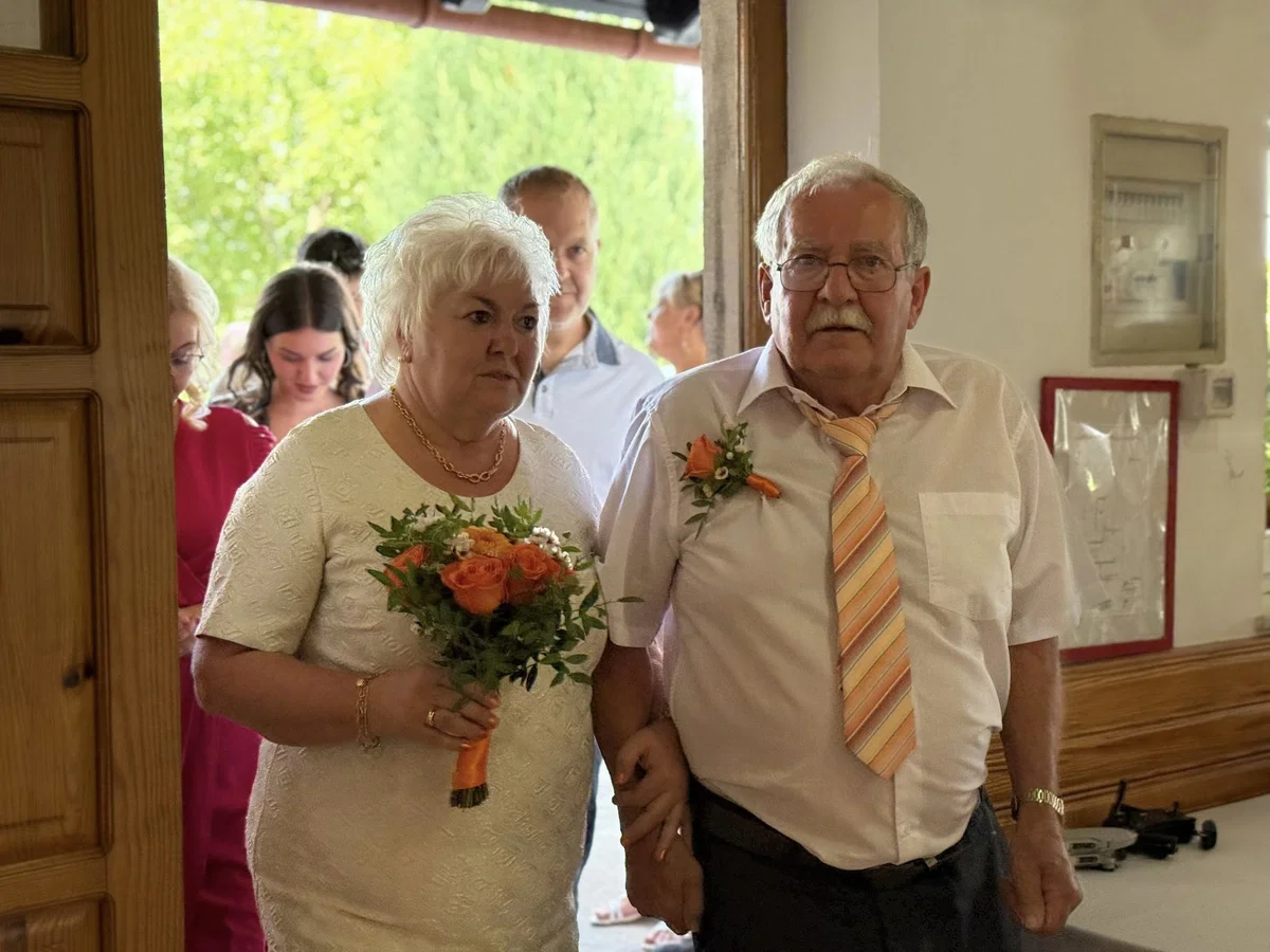 FOTO: Anica in Stanislav Primik praznovala 50 let skupne življenjske poti