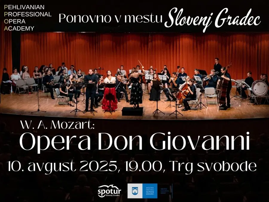 Mestno jedro Slovenj Gradca bo zaživelo ob operi na prostem Don Giovanni