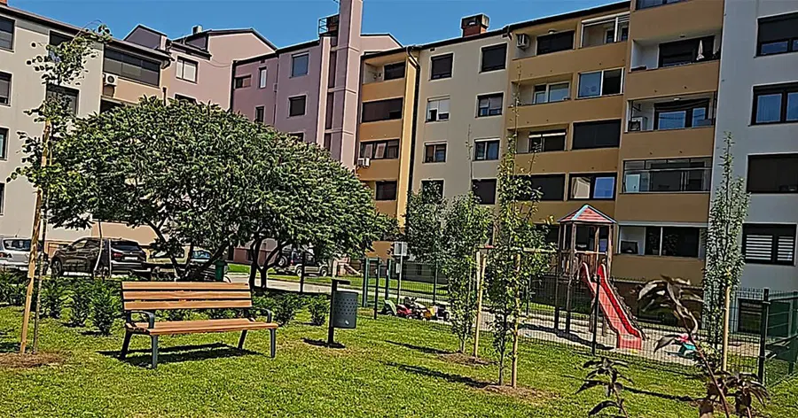 Nov park Prisoja - zeleni kotiček za vse generacije v Radljah