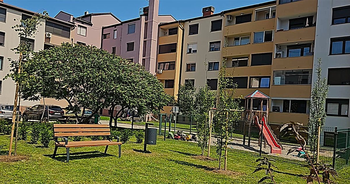 Nov park Prisoja - zeleni kotiček za vse generacije v Radljah