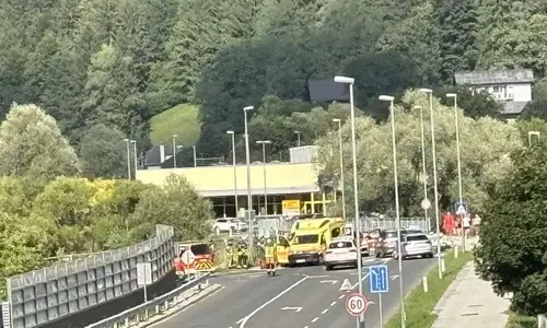Previdno, na Ozarah je prišlo do prometne nesreče