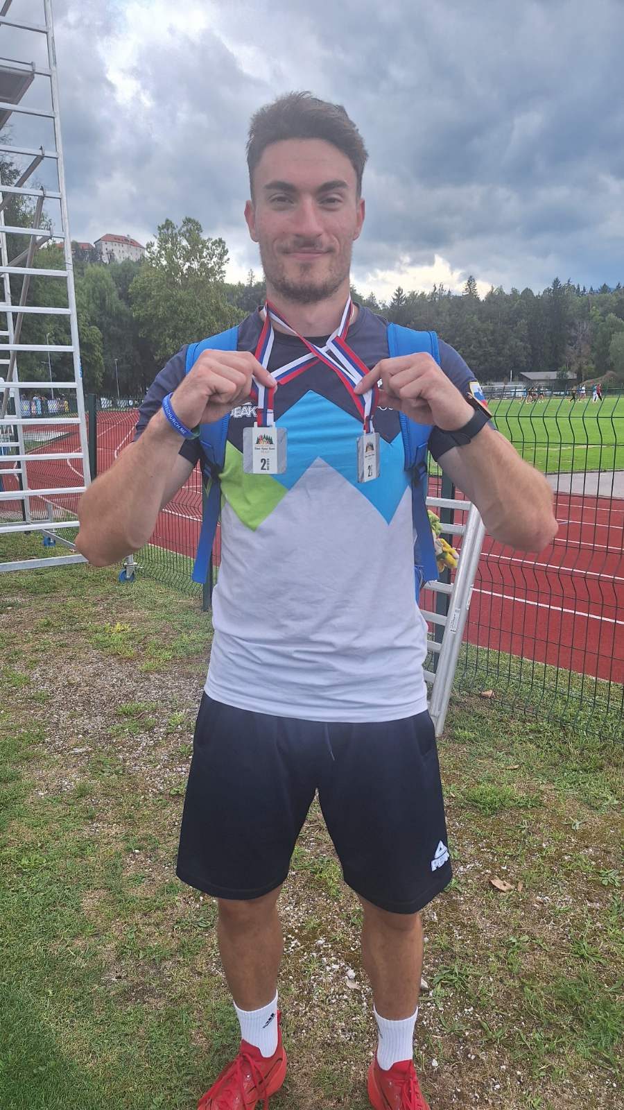 Anže Verbovšek se domov vrača z dvema srebrnima medaljama