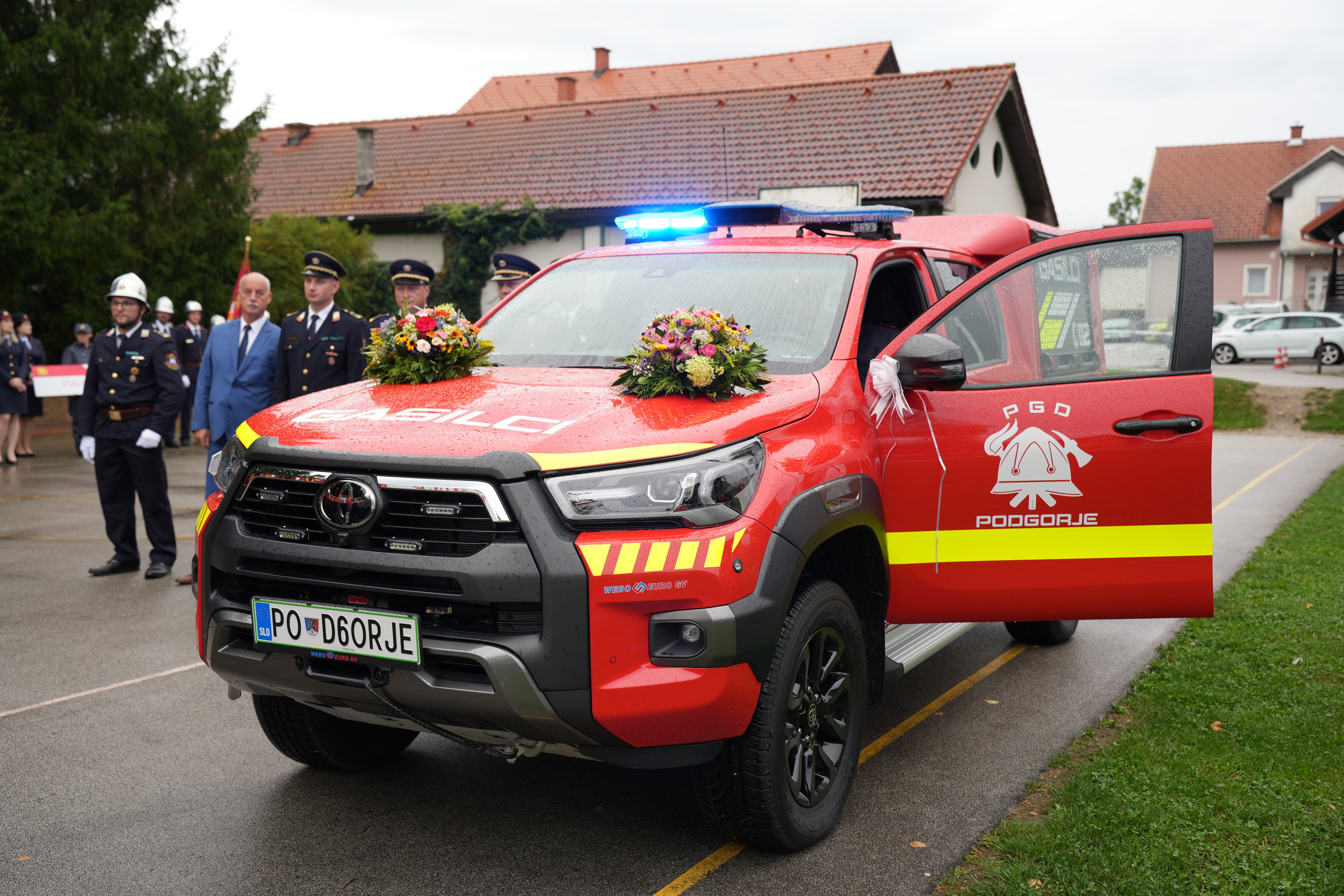 VIDEO in FOTO: PGD Podgorje proslavilo 120 let delovanja in prevzelo novo vozilo