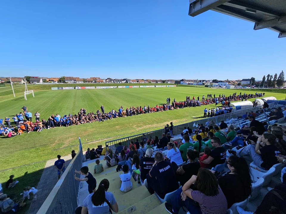 Koroško na gasilskem srečanju Slovensko-Hrvaške mladine zastopalo PGD Pameče-Troblje