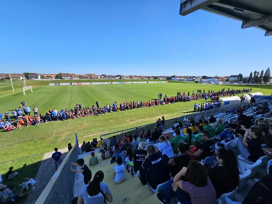 Koroško na gasilskem srečanju Slovensko-Hrvaške mladine zastopalo PGD Pameče-Troblje