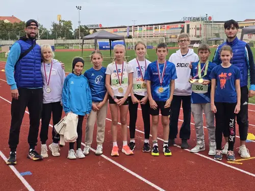 FOTO: Atleti AK Slovenj Gradec državno prvenstvo začeli s šestimi medaljami