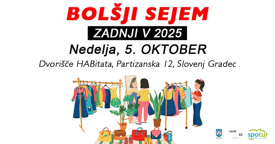 Zadnji bolšji sejem letos v oktobru