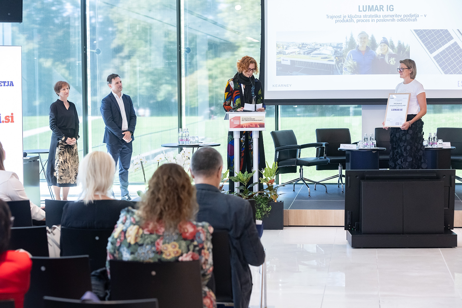 Lumar je prejemnik posebnega priznanja MSP za trajnostno delovanje na področju ESG
